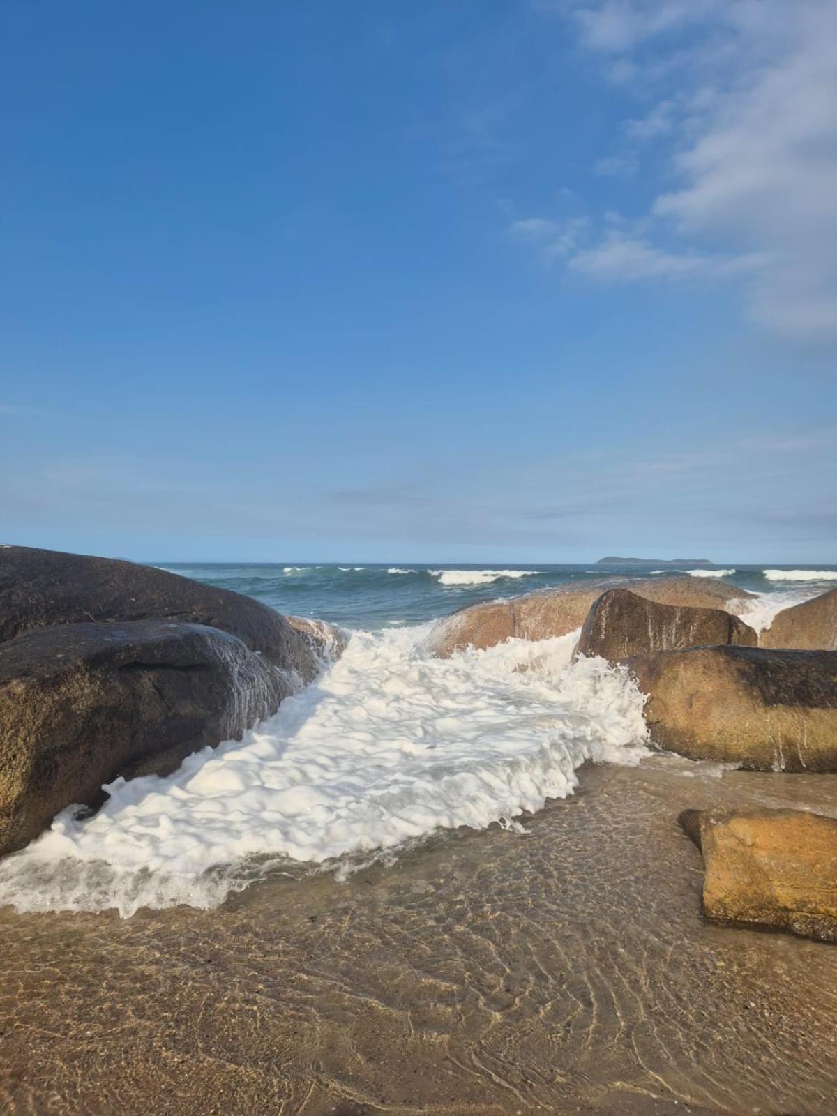 Refugio Vista Mar Praia Da Gamboa - Sc Garopaba Dış mekan fotoğraf