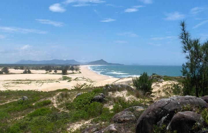 Refugio Vista Mar Praia Da Gamboa - Sc Garopaba Dış mekan fotoğraf